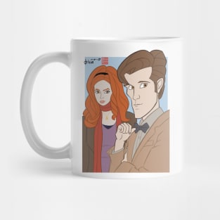 The Doctor and Amy Mug